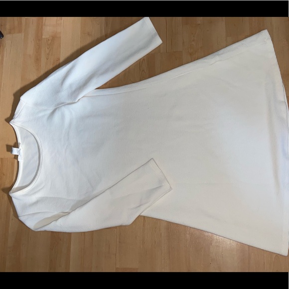 Forever 21 white long sleeve dress - Picture 1 of 3